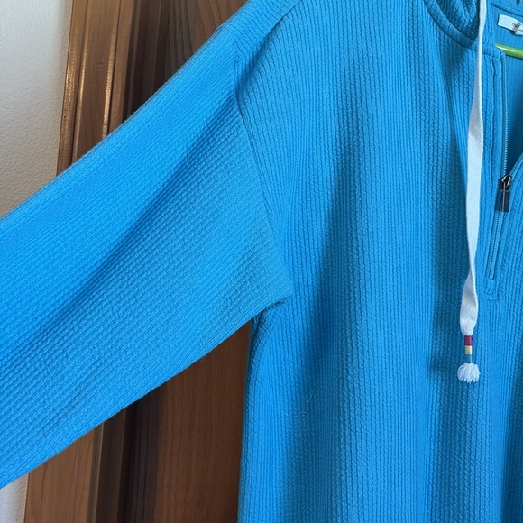 Maurices Women’s Vibrant Blue Zip-Up Sweatshirt - Picture 3 of 7